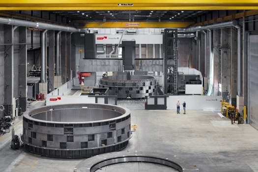 A Droop+Rein Gantry machine with a travelling gantry has been operational at HACO since 2024