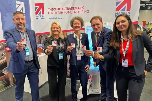Camilla Hadcock (centre) Chairman of Made in Britain says gender diversity across the sector is a critical factor in fuelling growth for British manufacturing