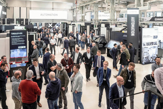 DMG Mori’s Pfronten open house is one of the largest private exhibitions in the machine tool industry, with many thousands of visitors expected to attend