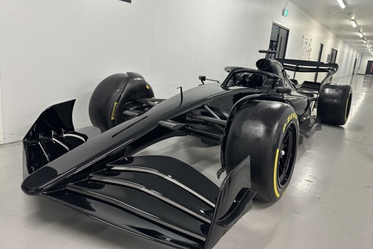 An exhibition car manufactured by KS Composites 