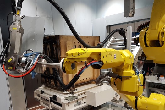 FANUC's ARC Mate 120iC and M-900iB/360 robots have been installed at the Sellafield nuclear site