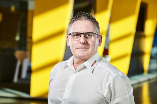 FANUC UK's new Business Development Manager for the North of England and Scotland, Tony Bentham