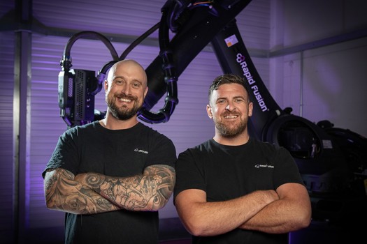 (L-R) Rapid Fusion's Jake Hand and Martin Jewell 