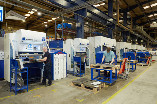 KMF has installed an array of Trumpf machines to support its automation transformation 