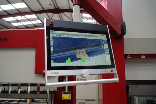 Lantek's Bend software cuts down processing time on Selmach's Morgan Rushworth CNC Fibre Laser machines 