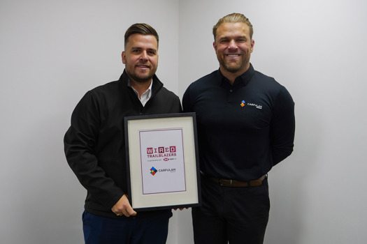 Matt and Chris Fulton, who run Carfulan Group together 