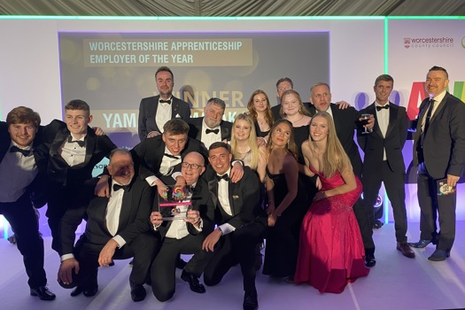 Yamazaki Mazak won three awards at the2024 Worcestershire Apprentice Awards, including the overall award for Worcestershire Apprenticeship Employer of the Year