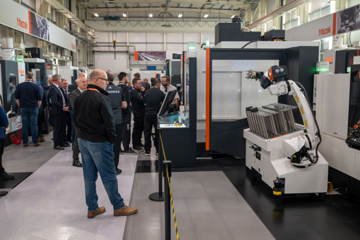 Over 500 manufacturing professionals visited Mazak's three-day Open House event