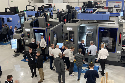 Over 180 people attended Mills CNC's 'The One Show' event across the two days 