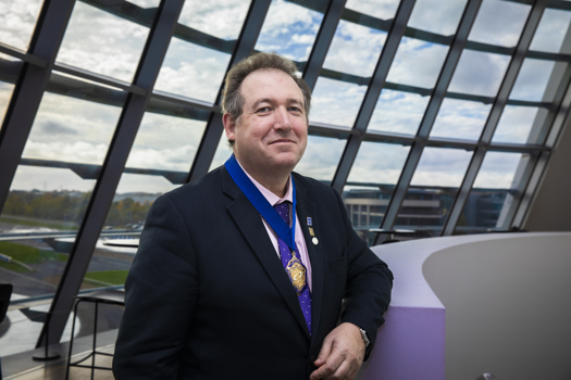 Stewart Lane, Renishaw’s Head of EMEA Business Development and the MTA's new President