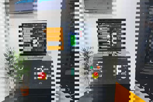 TextureJet's new STAT machine