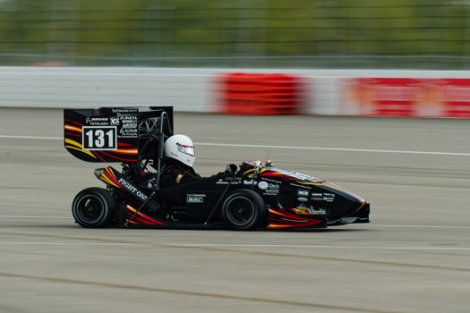 The USC Racing - Formula SAE 2025 racing car 