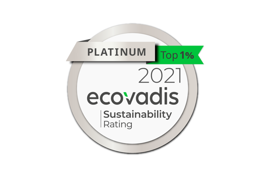 FANUC has received a Platinum sustainability rating from EcoVadis 